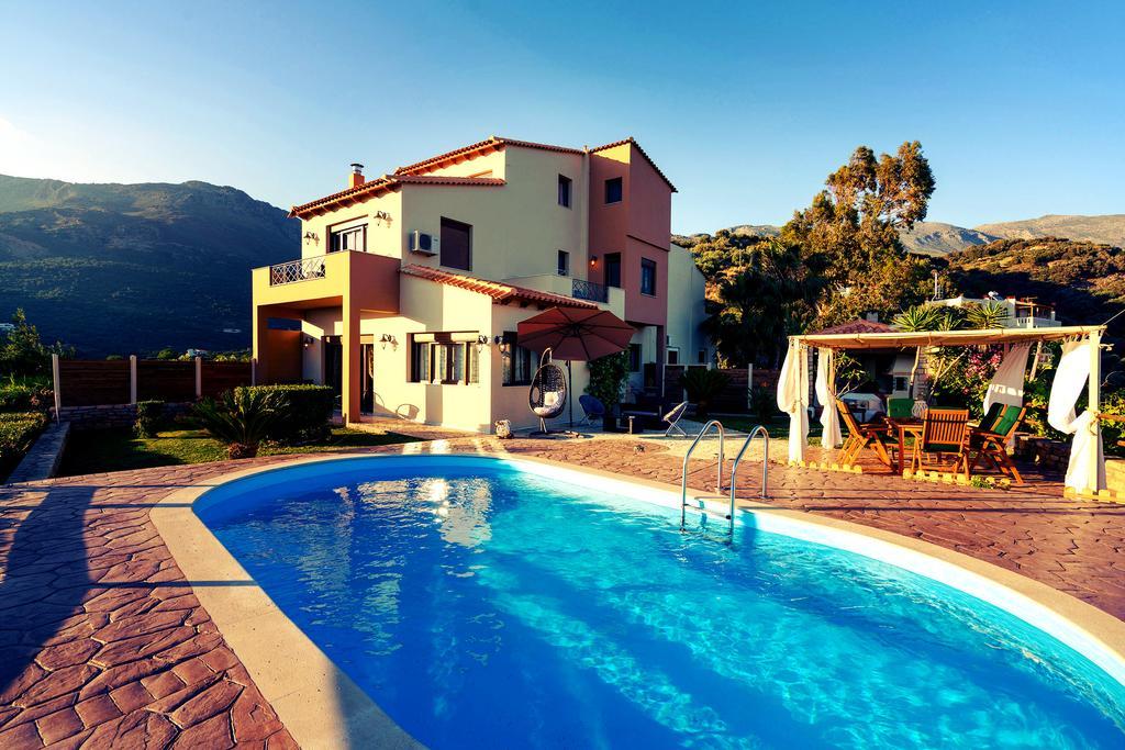 Family Villa Ellis Plakias With Private Pool 200M To The Beach Walking Distance To The Amenities エクステリア 写真